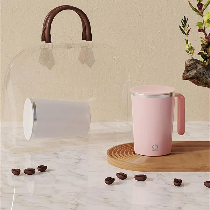 Rechargeable Self-Stirring Magnetic Coffee and Water Mug