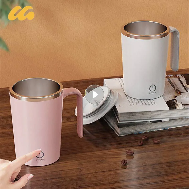 Rechargeable Self-Stirring Magnetic Coffee and Water Mug