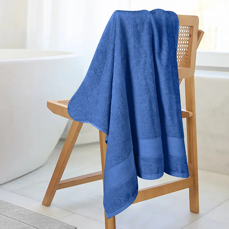 Reign Bath Towel (Dark Blue) - Set Of Two