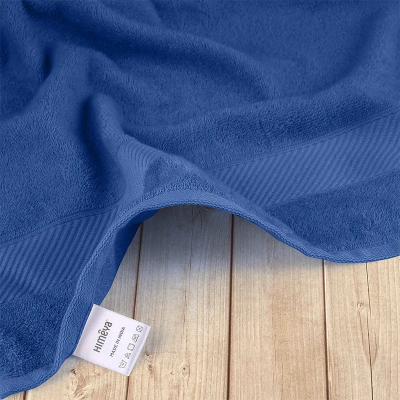 Reign Bath Towel (Dark Blue) - Set Of Two