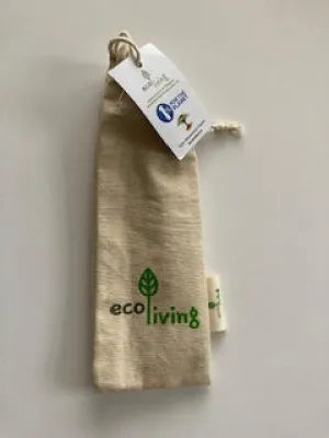Reusable Stainless Steel Drinking Straws & Pouch- pack of 5