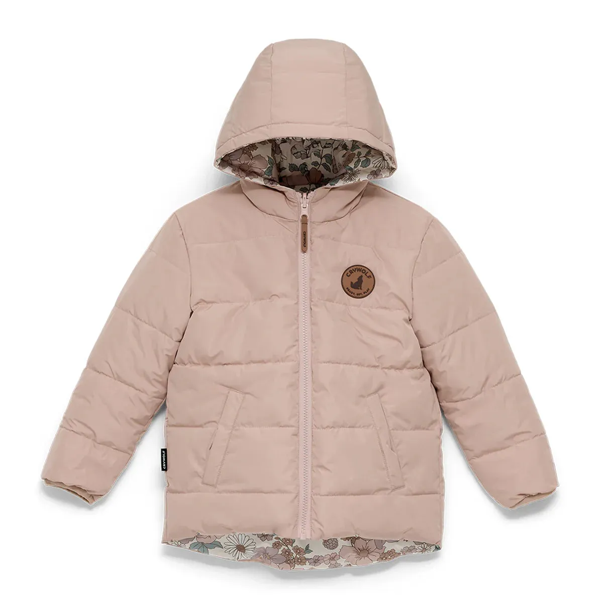 Reversible eco puffer - Daisy floral