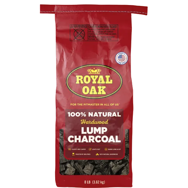 Royal Oak® 100% All Natural Hardwood Lump Charcoal (8 Lb)