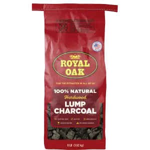 Royal Oak® 100% All Natural Hardwood Lump Charcoal (8 Lb)