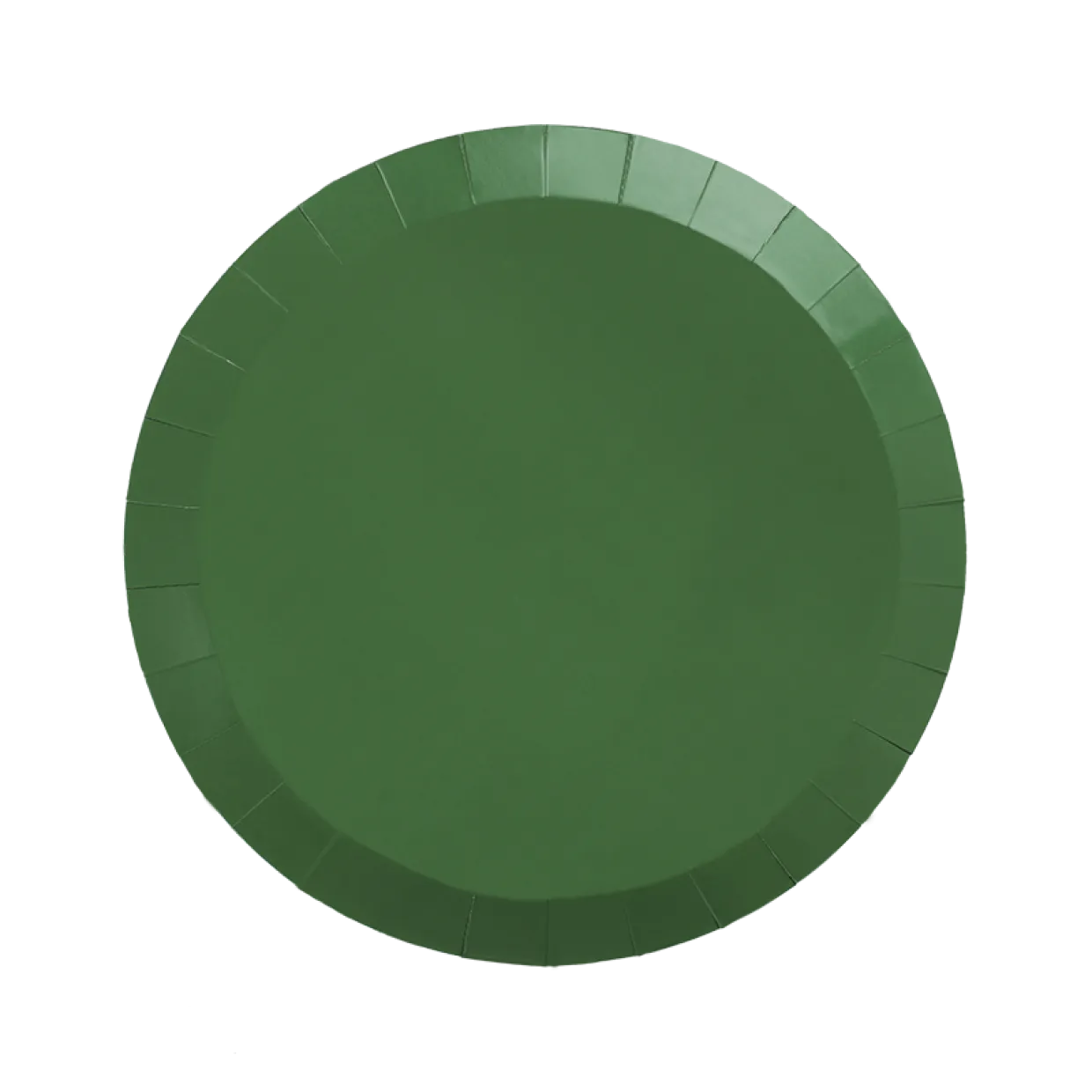Sage Green Small Paper Plates - Pack of 20