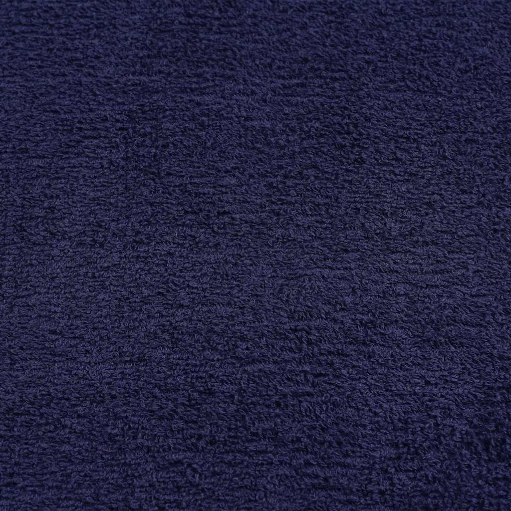 Shower Towels 4 pcs Navy Blue 70x140 cm 360 gsm 100% Cotton
