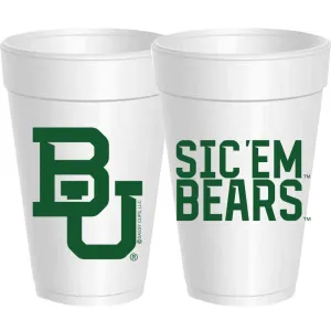 Sic'Em Bears  Cups