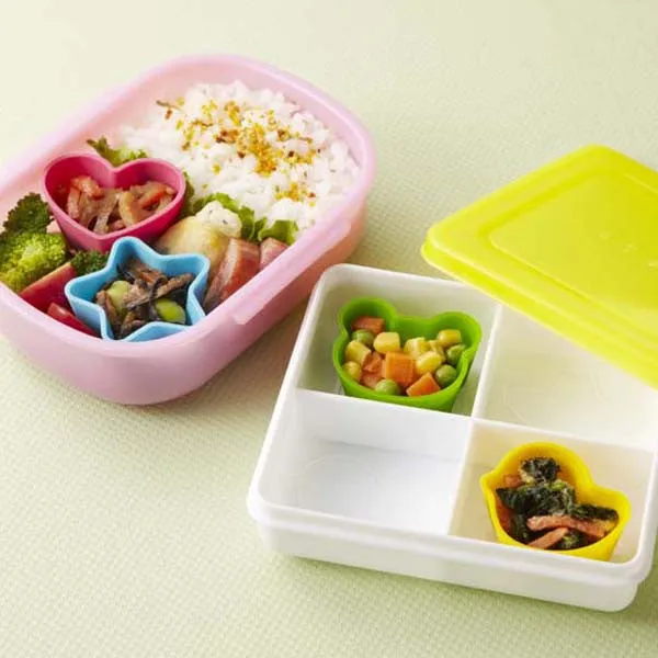 Silicone Cups in Snack Box