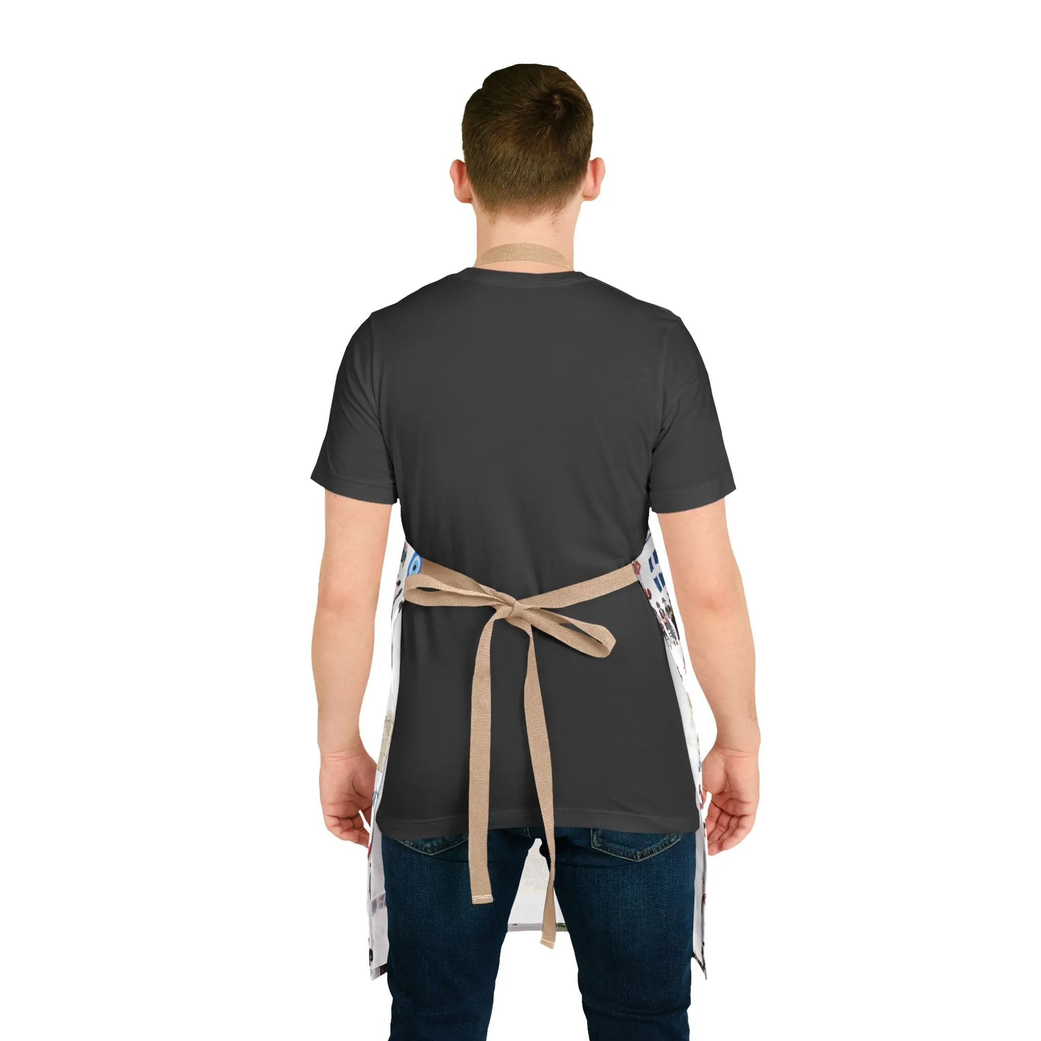 So You're Greek Cooking Apron with 3-Color Straps