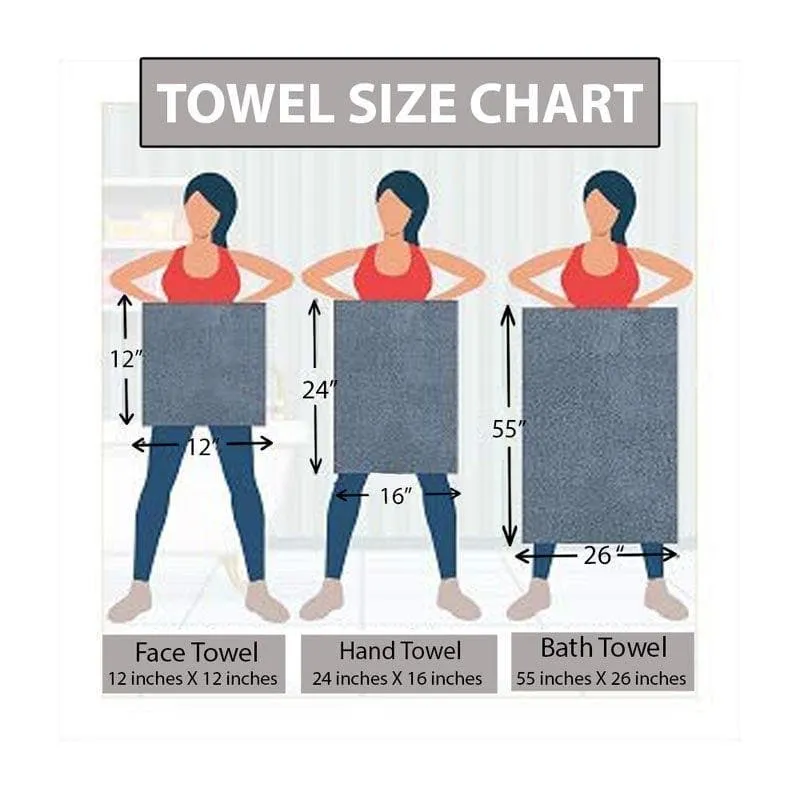 Squishy Mushy Towel (Purple) - Set Of Four