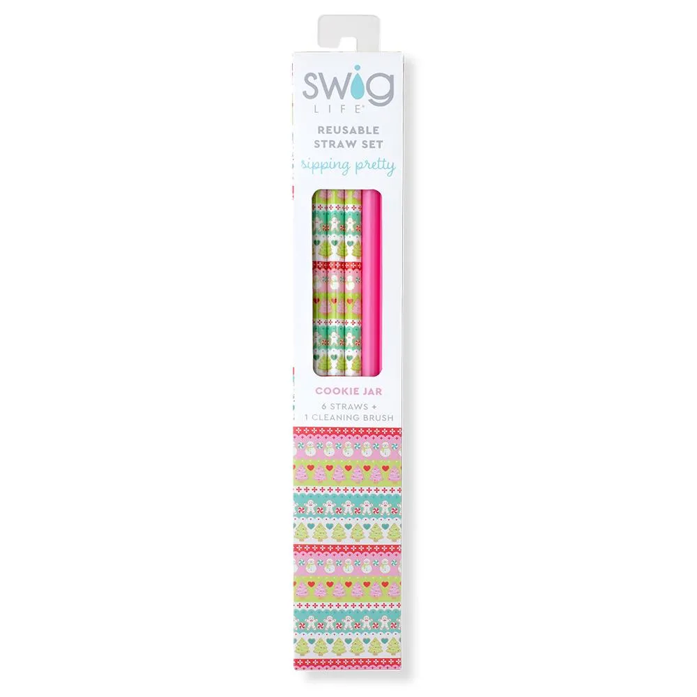 Swig - Reusable Straw Set - Cookie Jar