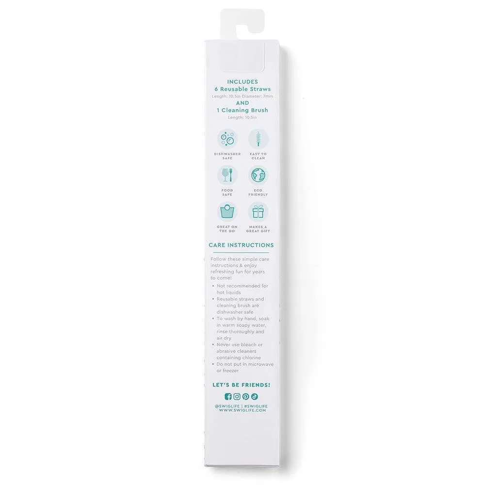 Swig - Reusable Straw Set - Cookie Jar