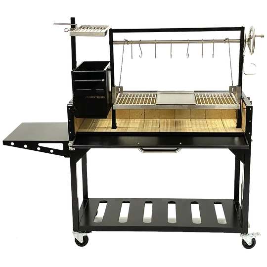 Tagwood BBQ Fully Assembled Argentine Santa Maria Wood Fire & Charcoal Grill - BBQ03SIF