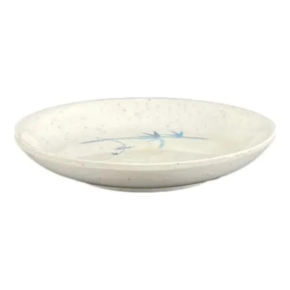 Thunder Group 102.8BB Blue Bamboo 2 oz Melamine Sauce Dish, Pack of 12