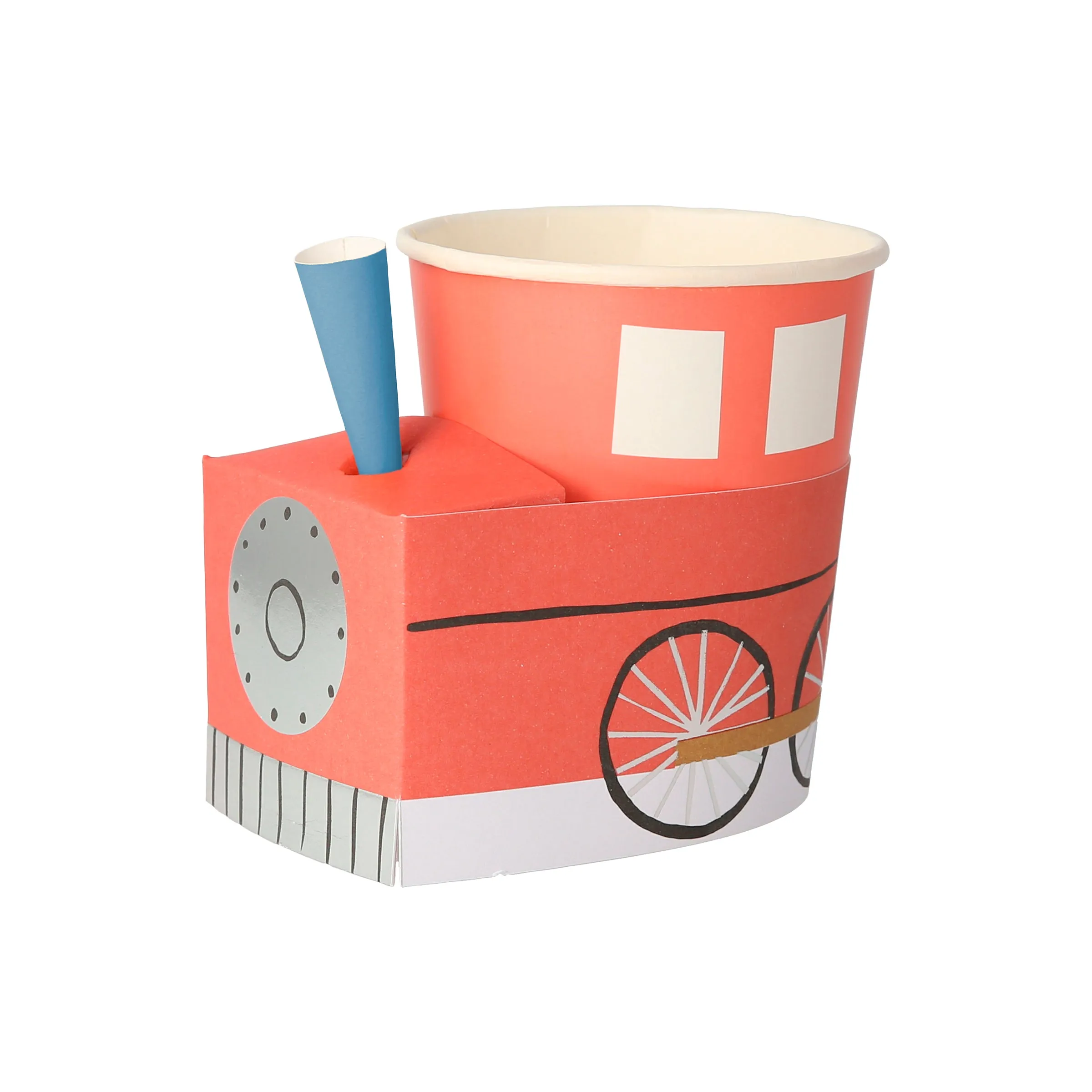 Train Cups (x 8)