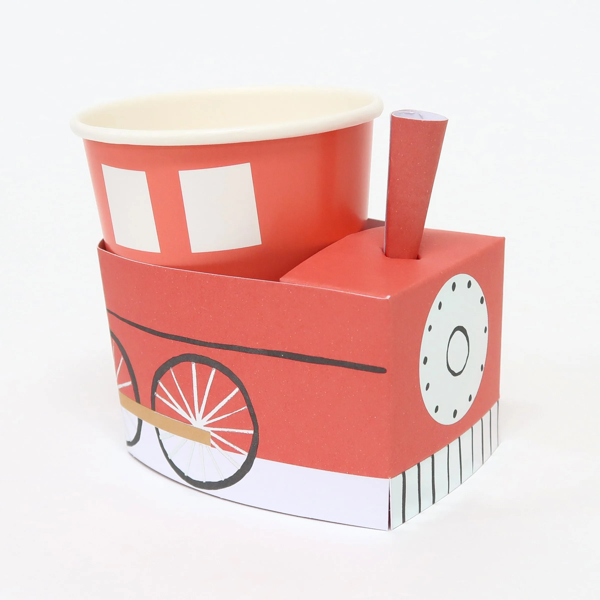 Train Cups (x 8)