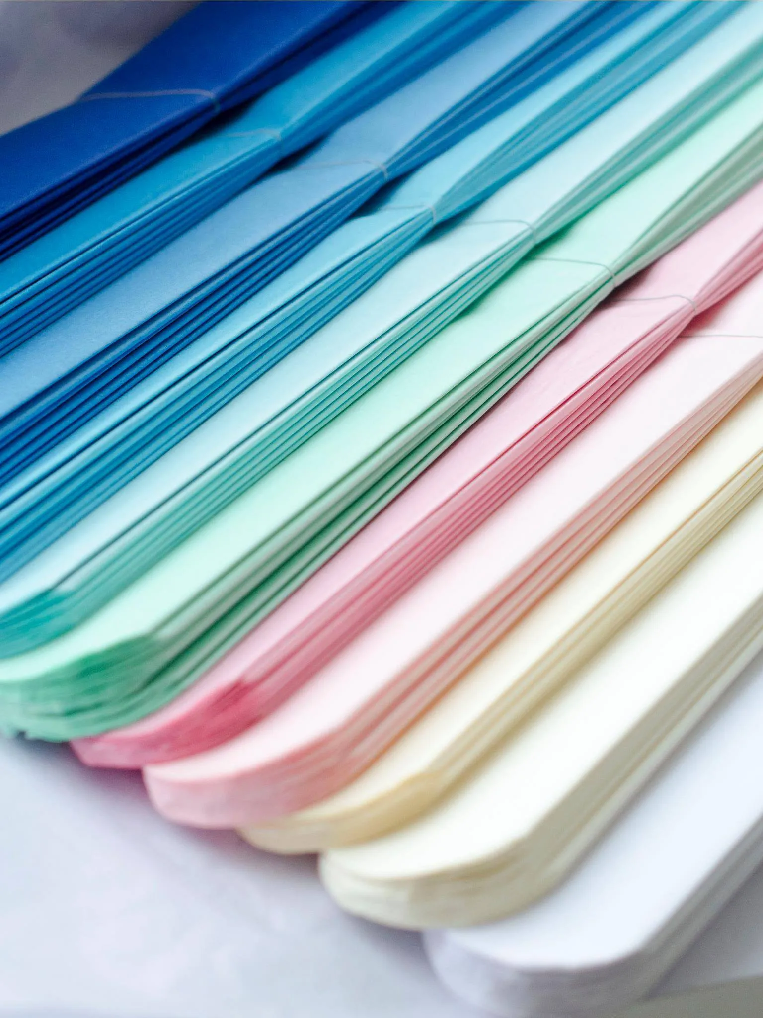 Turquoise tissue paper pom pom