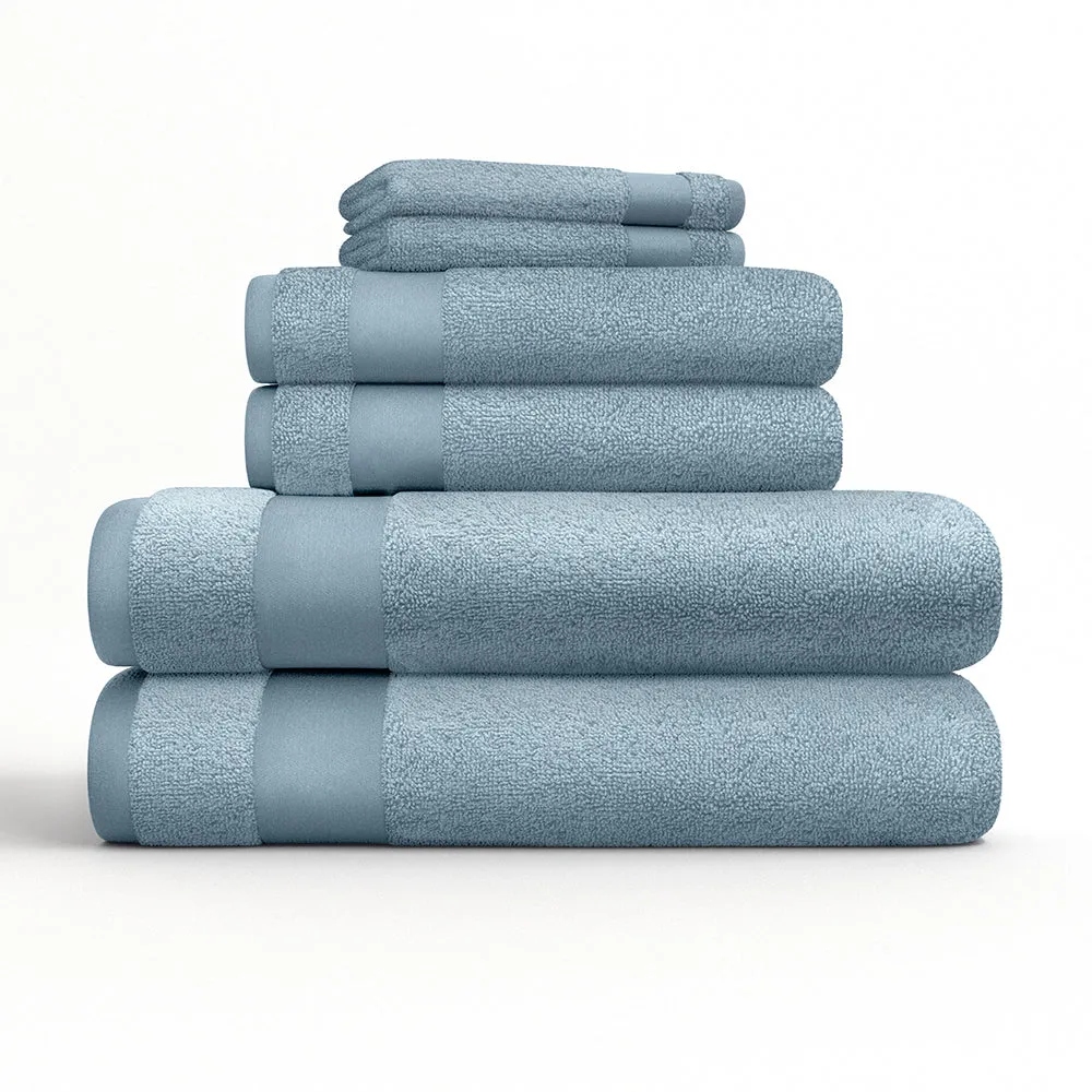Ultra Soft 100% Cotton 6-Piece Bath Towel Set
