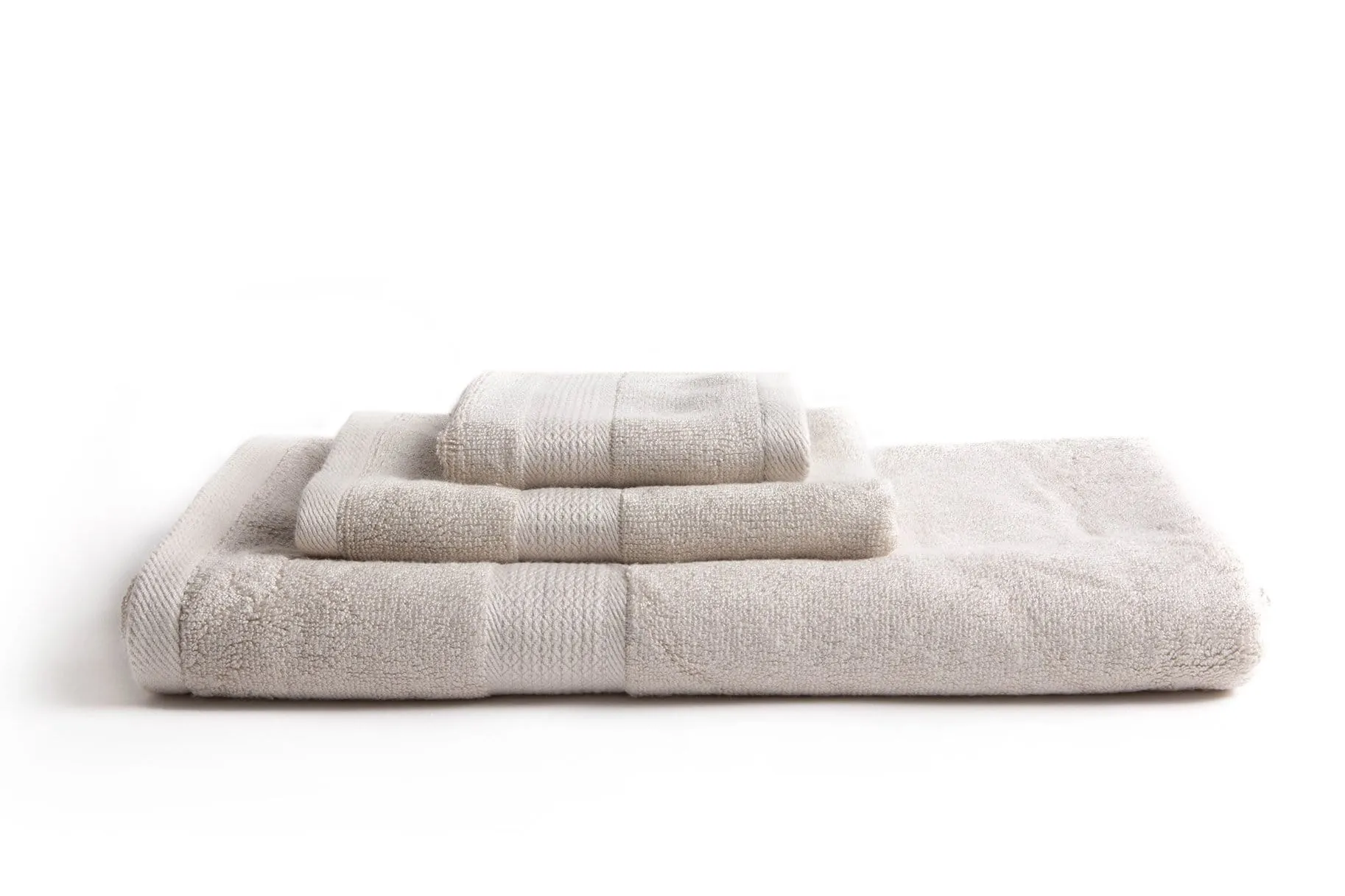 Ultra Soft 3 Piece Bamboo Towel Set (Cream)