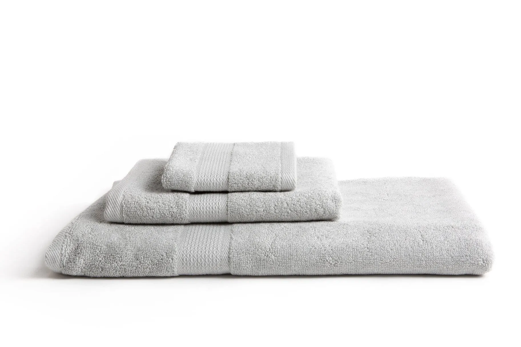 Ultra Soft 3 Piece Bamboo Towel Set (Grey)