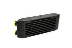 Universal Dual-Pass Oil Cooler - M22 x 1.5 connections - 13L x 4.75H x 2.16W