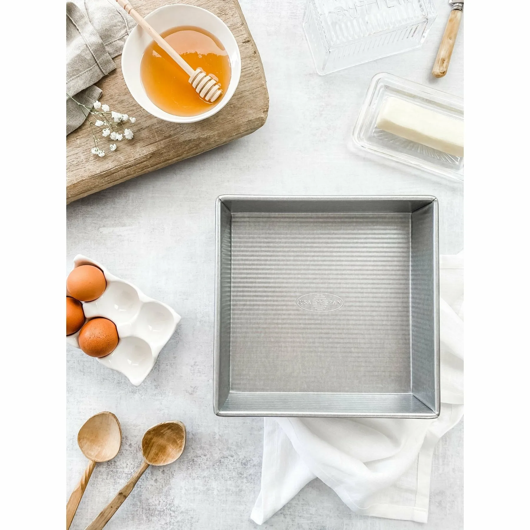 USA Square Cake Pan 8"