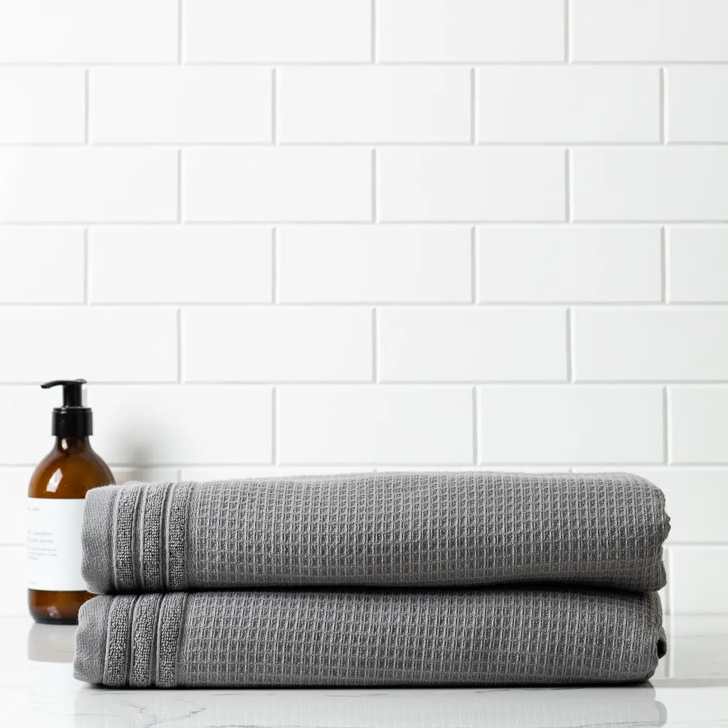 Waffle Terry Bath Towel