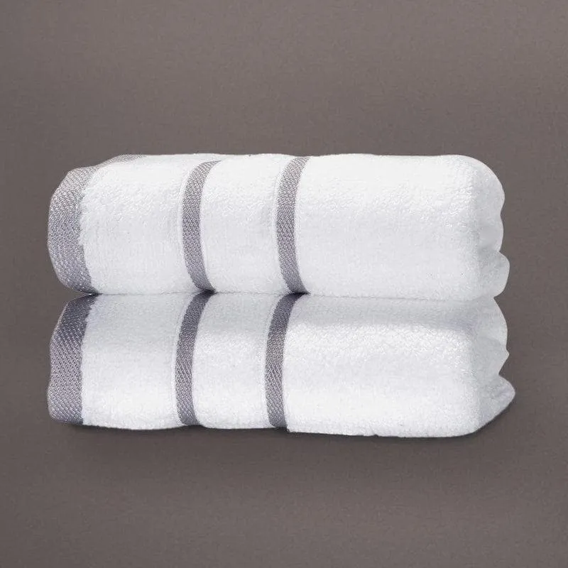 White Oh-so-soft Hand Towel (Set of Two)