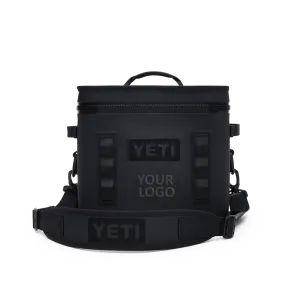 YETI Hopper Flip 12 Soft Custom Coolers, Black